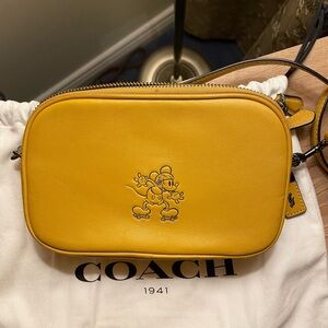 Coach Disney Mickey skating cross body bag